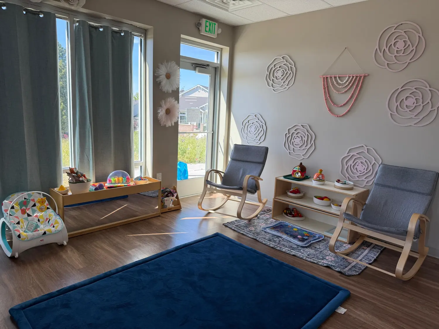 Infant classroom and soft learning space
